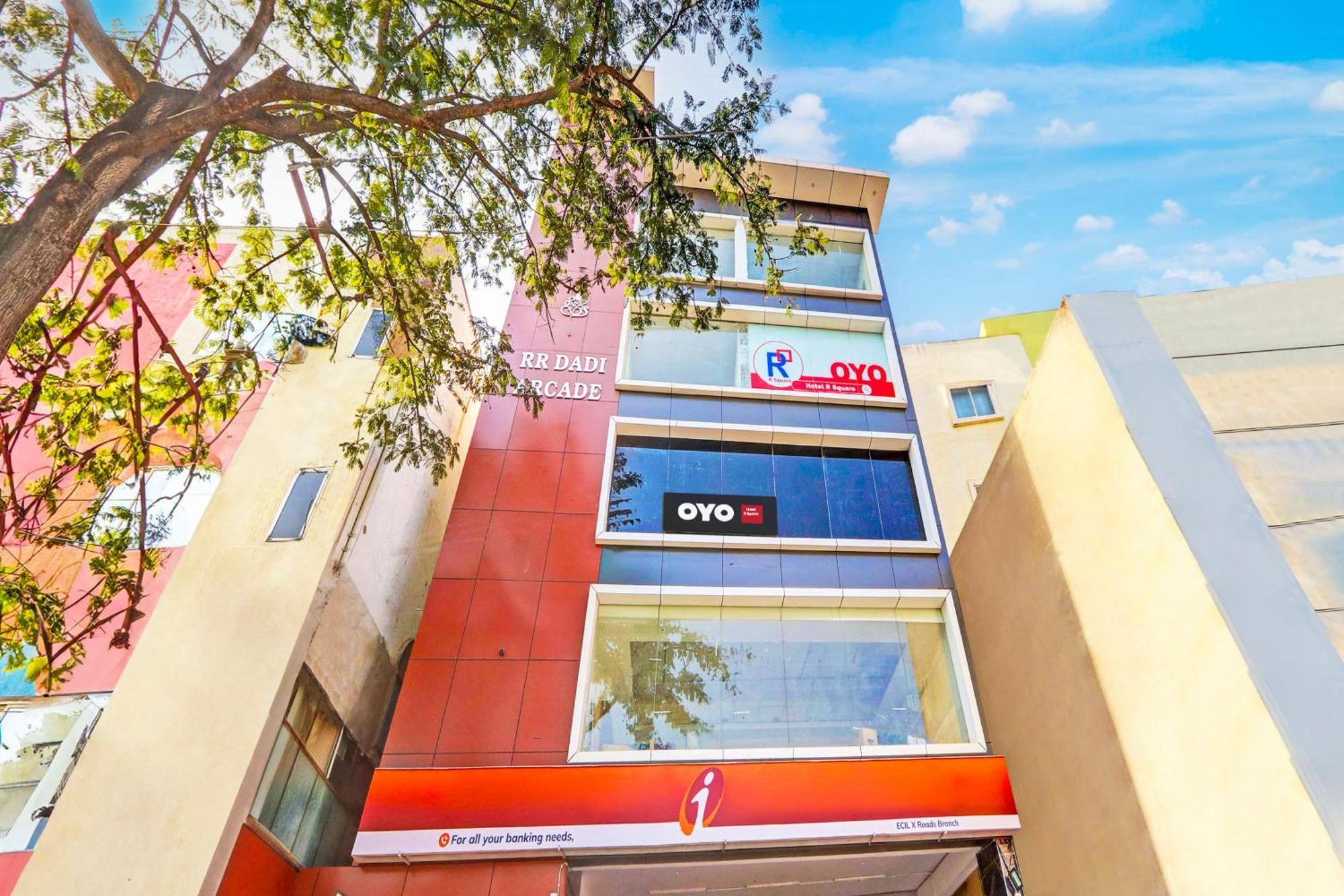 Hotel O R Square Hyderabad Exteriör bild